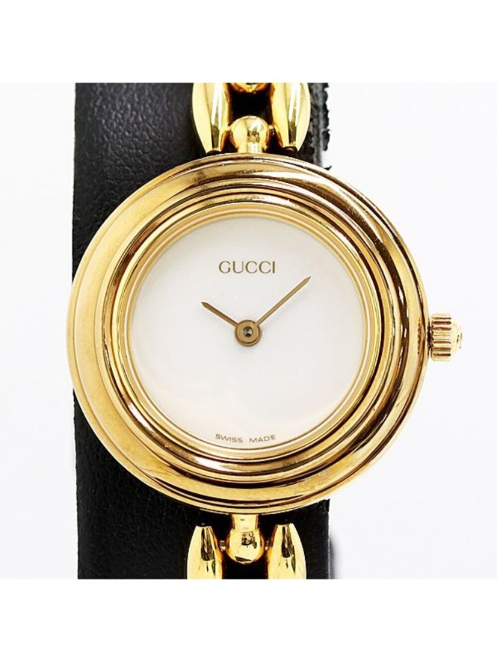 Gucci Change Bezel 11 12.2 Quartz White Dial Watch - Picture 2 of 5